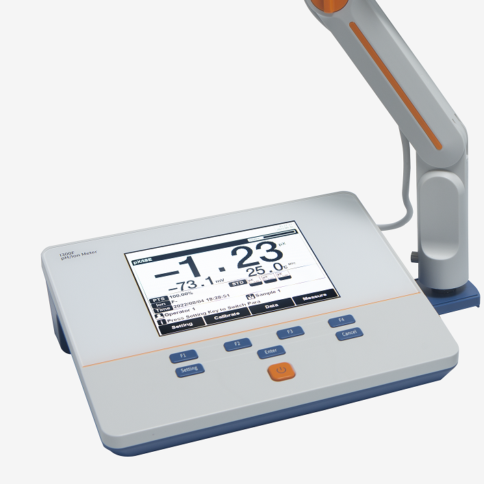 Ph Meter Digital Water Tester - Digitales LCD-pH-Bügeleisenmessgerät I300F PH/ISE/Temp. (mV/pX) Tisch-Multiparameter-Tester