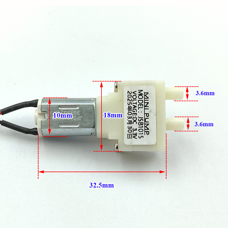 JSB1015 DC 3V 3.3V 3.7V Kleine – Mini Peristaltic Pump 12V Bewertung und Preis